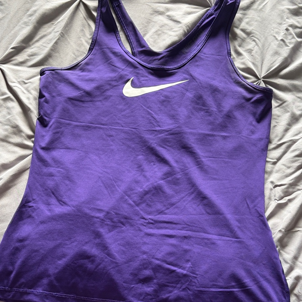 Nike Women's Vibrant Purple Tank Top